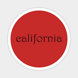 California  T-Shirt Magnet